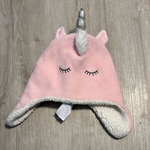 Gap‎ Pink Unicorn Fleece Hat
